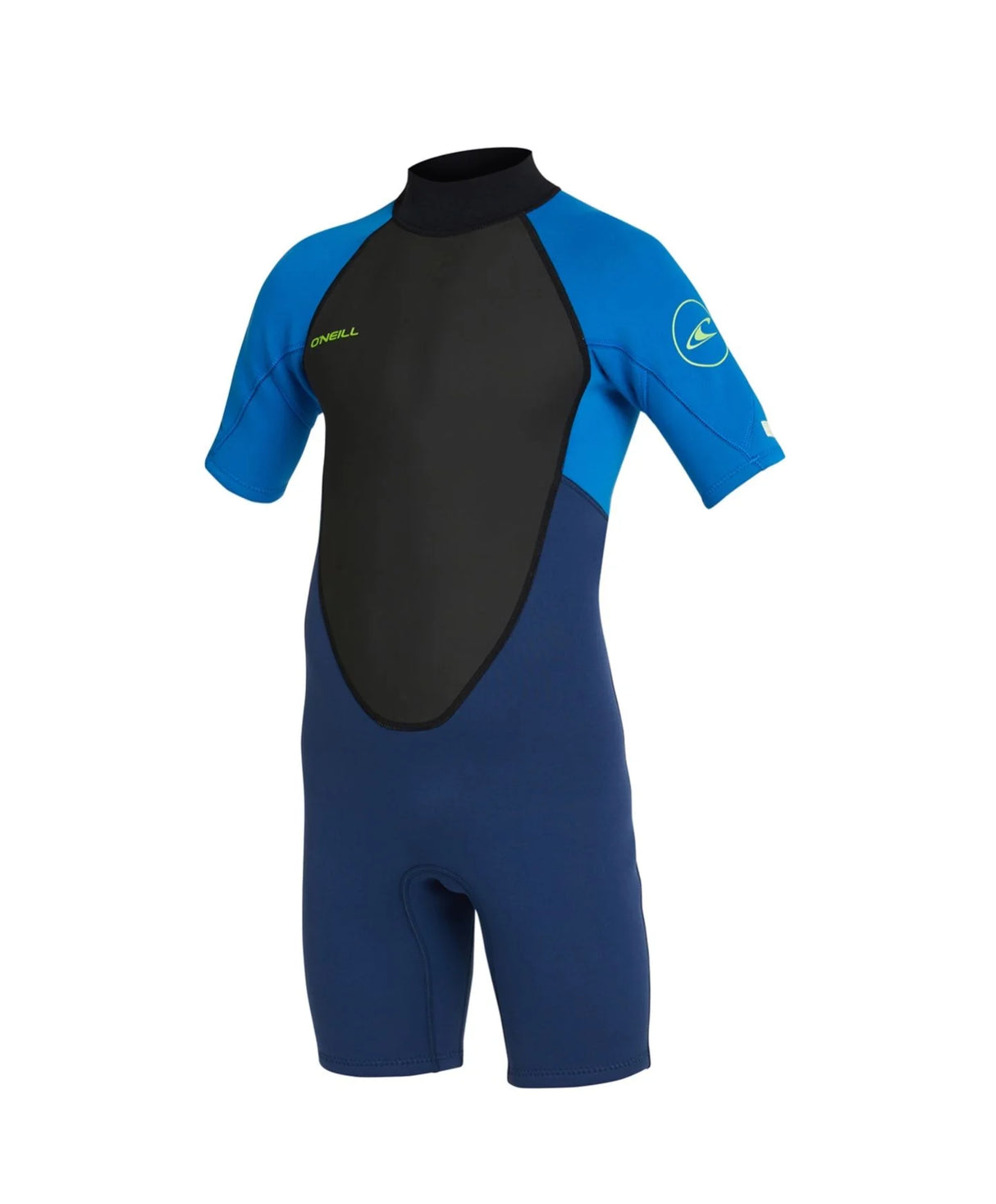 O'Neill Boys Reactor 2 Back Zip 2mm Short Sleeve Springsuit