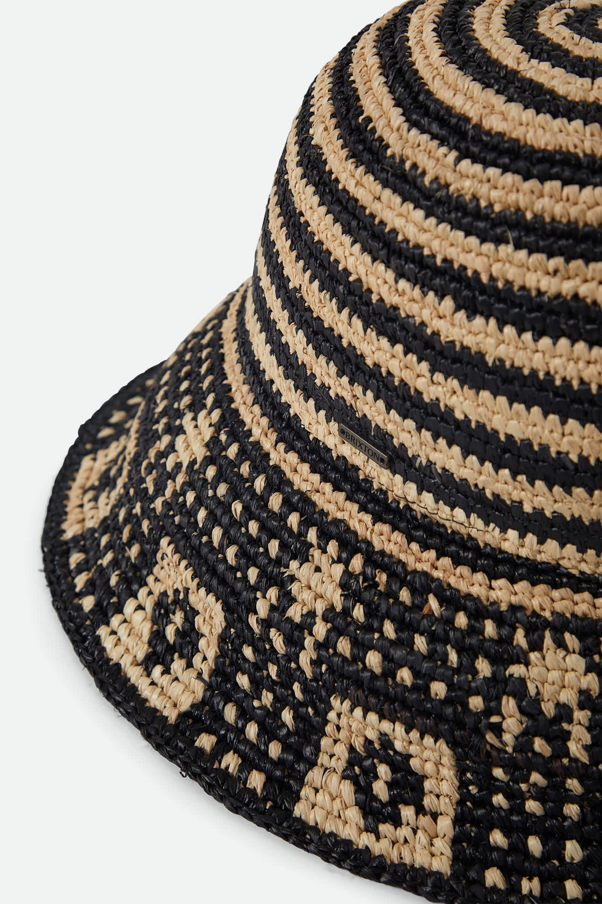 Brixton Redding Packable Straw Bucket Hat