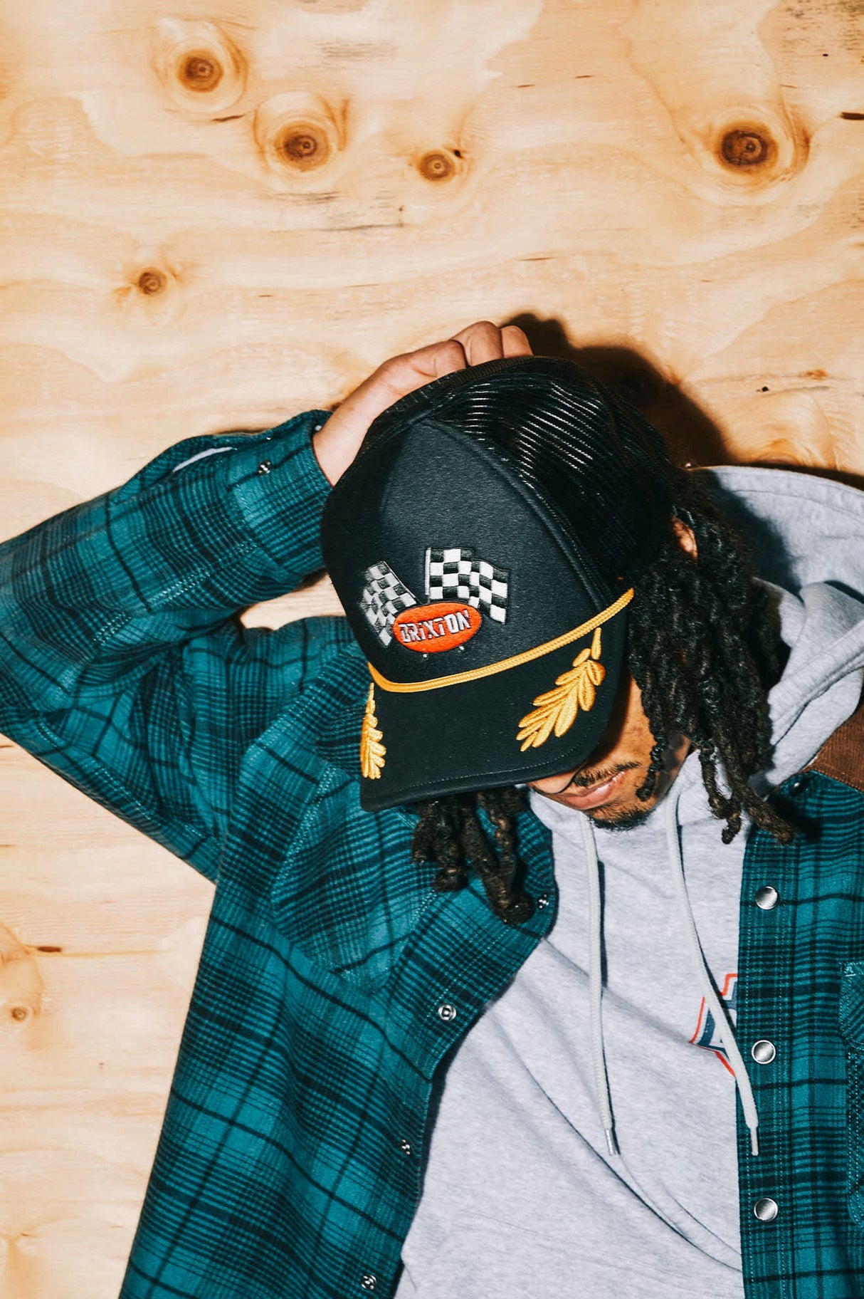 Brixton Podium NetPlus Trucker Hat