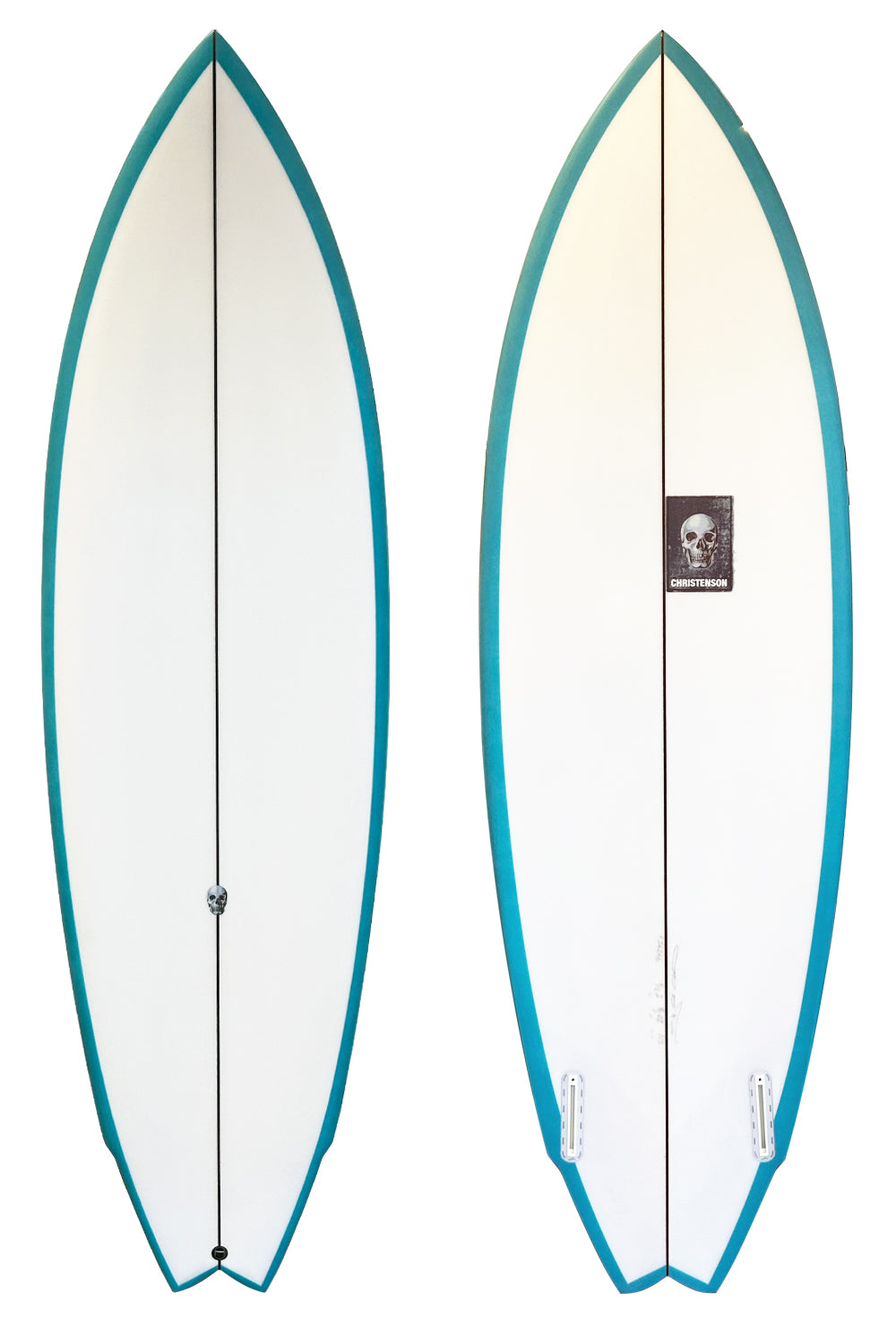 Chris Christenson Lane Splitter Swallow Tail Surfboard