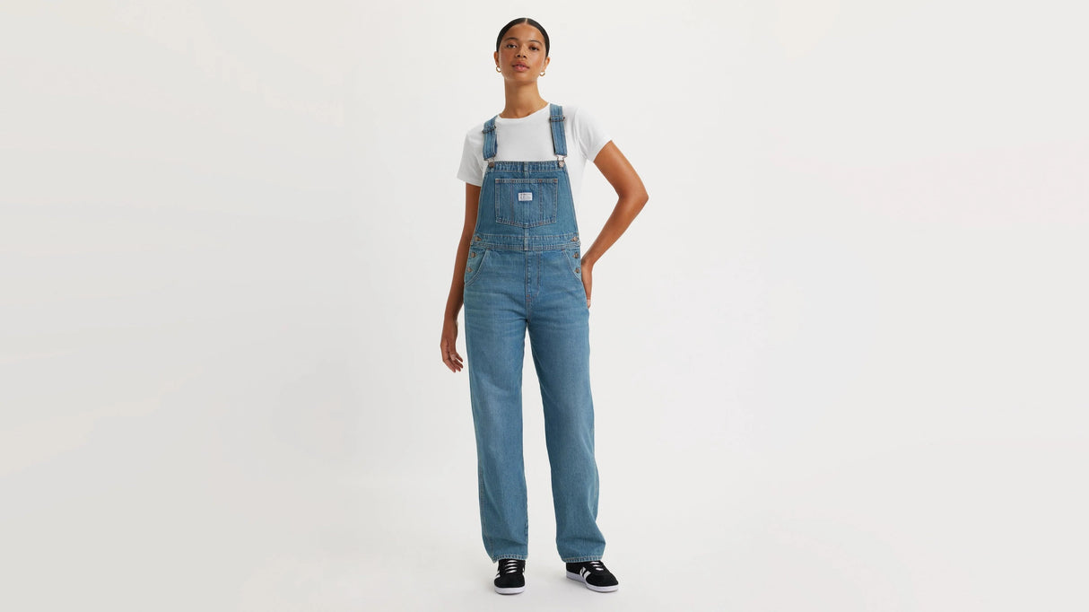 Levis Womens Vintage Denim Overalls