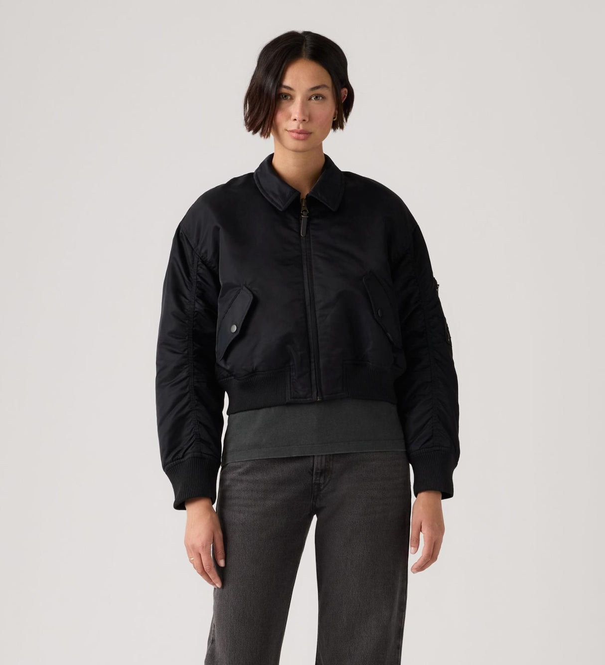 Levi's Bowie Cropped Bomber Jacket