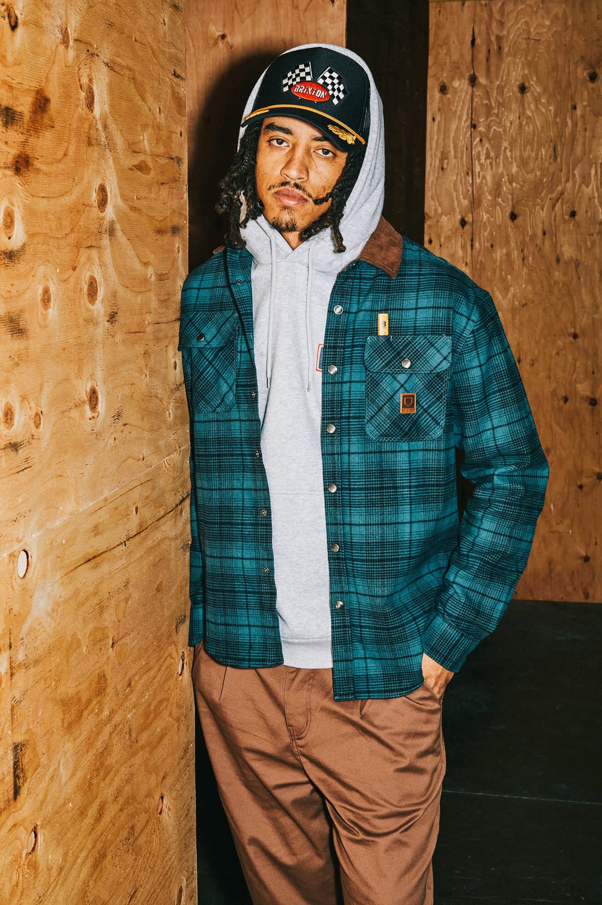 Brixton Podium NetPlus Trucker Hat