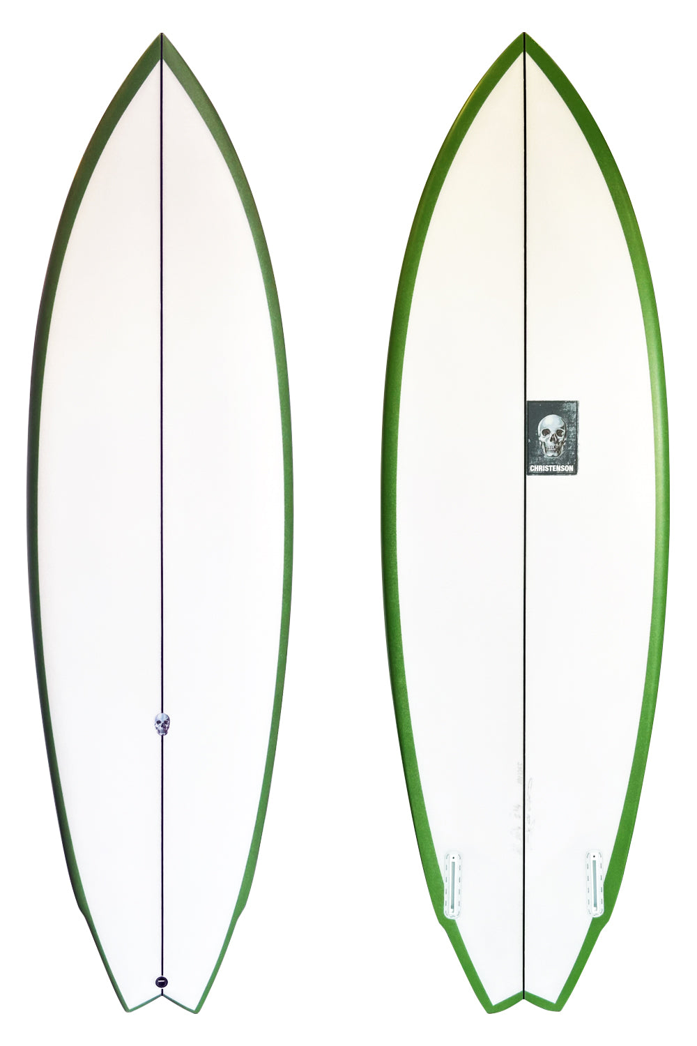 Chris Christenson Lane Splitter Swallow Tail Surfboard