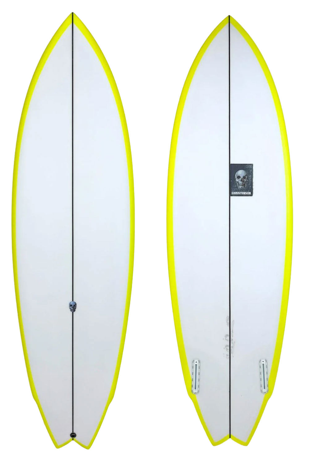 Chris Christenson Lane Splitter Swallow Tail Surfboard