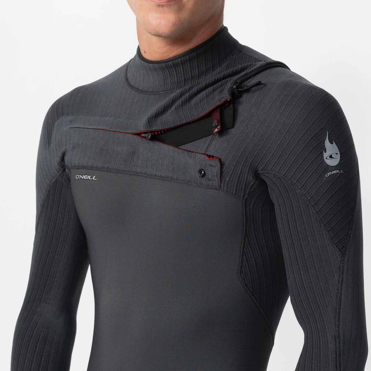 O'Neill Mens HyperFire 3/2mm Chest Zip Steamer