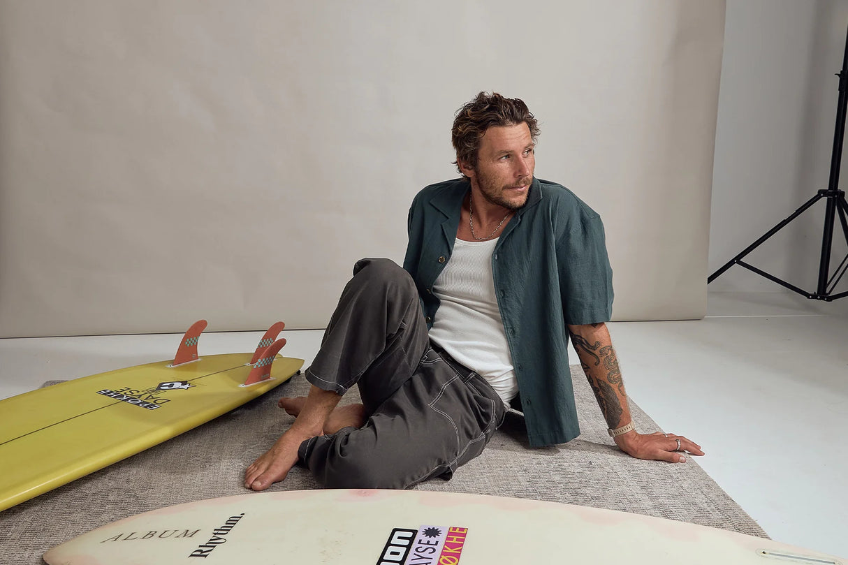 Rhythm Contrast Stitch Carpenter Pant