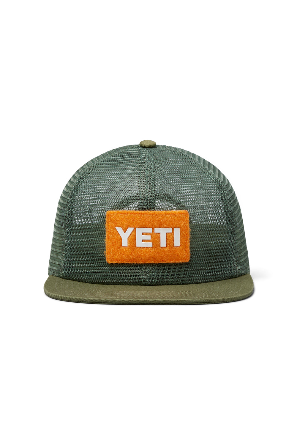 YETI Velcro Badge Flat Brim Mesh Hat
