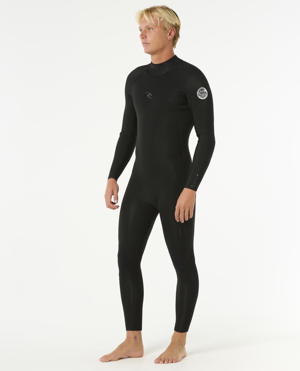 Rip Curl Mens Dawn Patrol 3/2 Back Zip Wetsuit