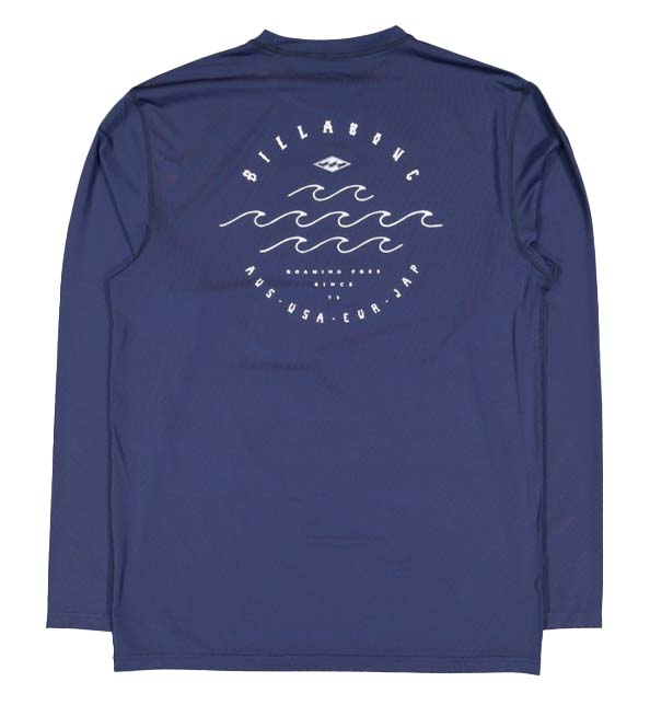 Billabong Boys (8-16) Wavey Davey Long Sleeve Loose Fit Rash Shirt