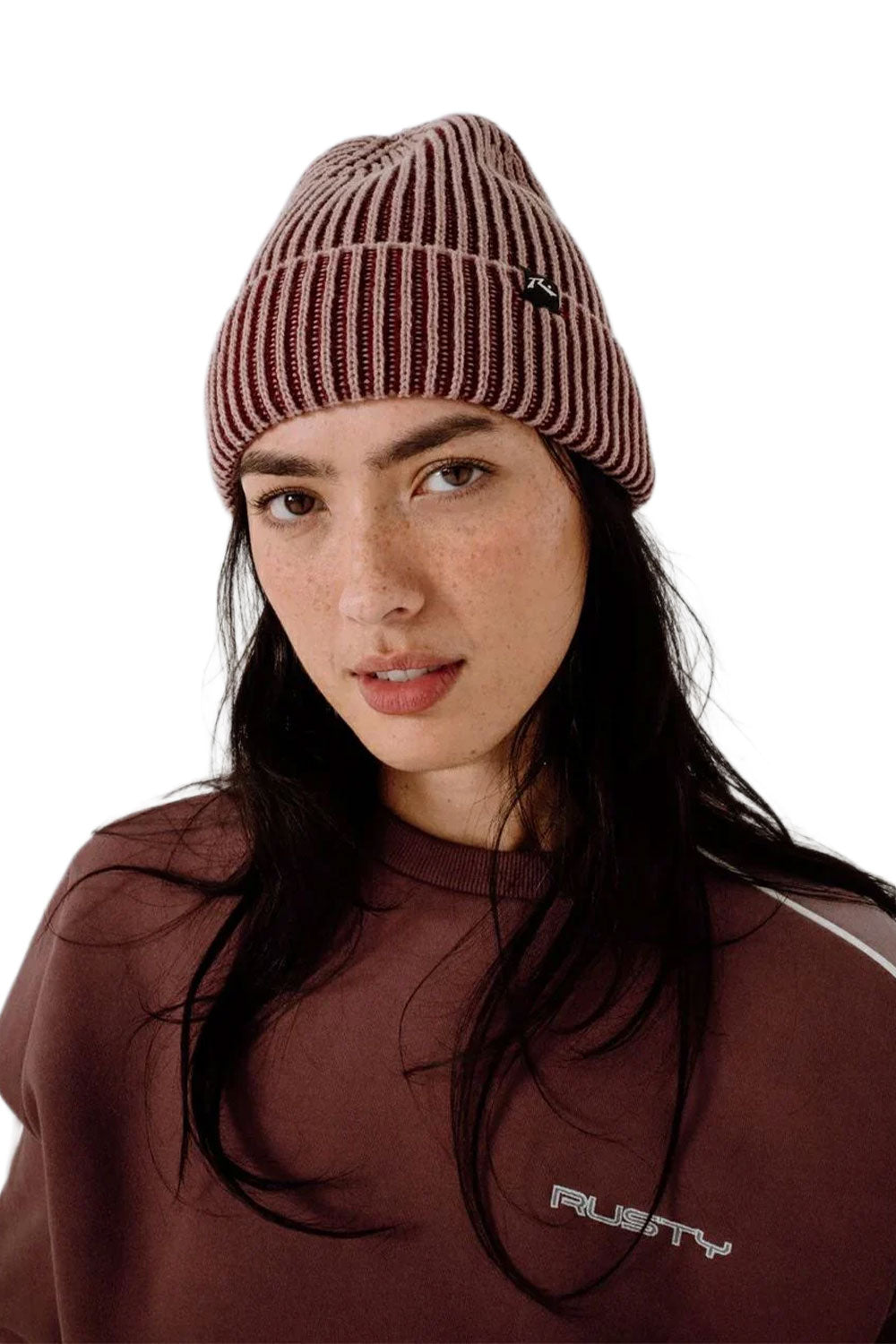 Rusty Womens Pixel Beanie