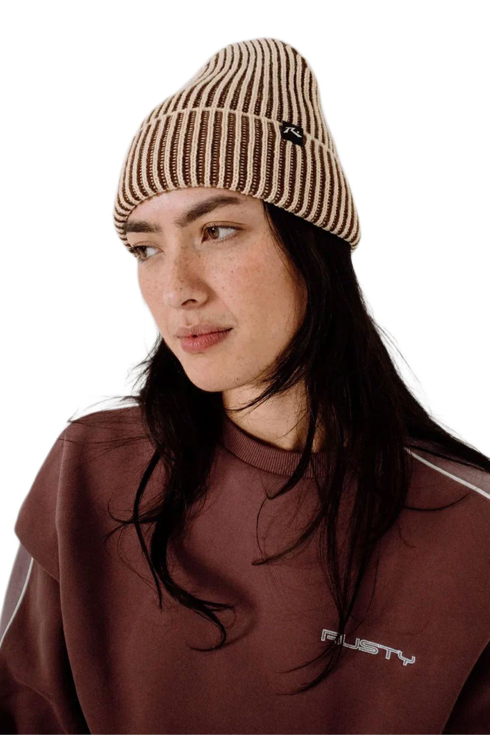 Rusty Womens Pixel Beanie