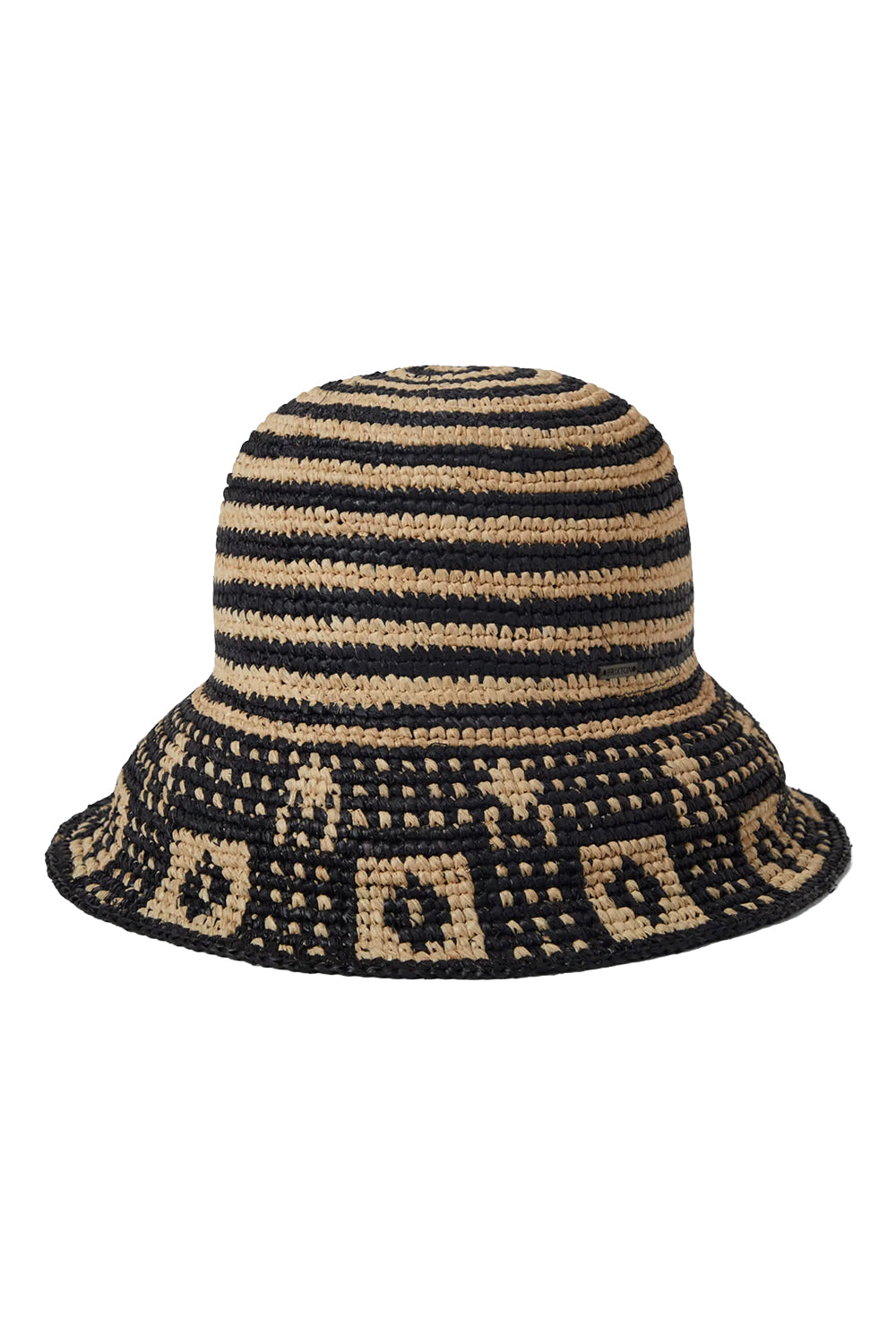 Brixton Redding Packable Straw Bucket Hat