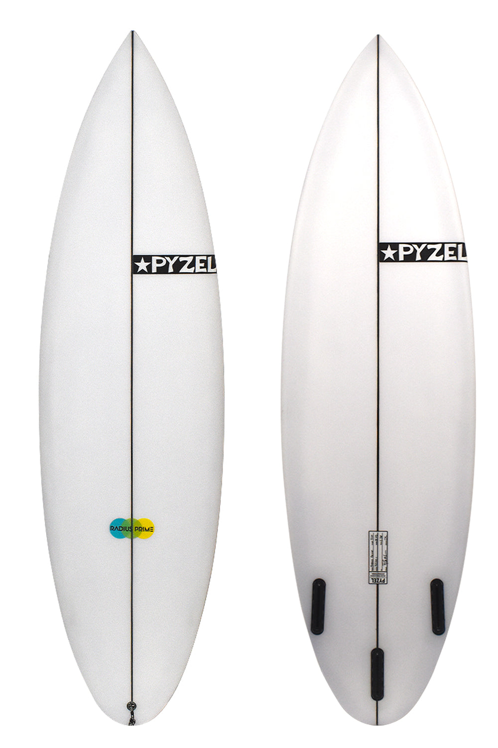 Pyzel Radius Prime Surfboard - Round Tail