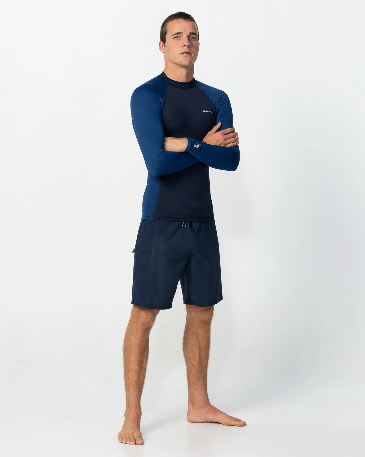 O'Neill Mens Psycho UV Long Sleeve Rash Vest