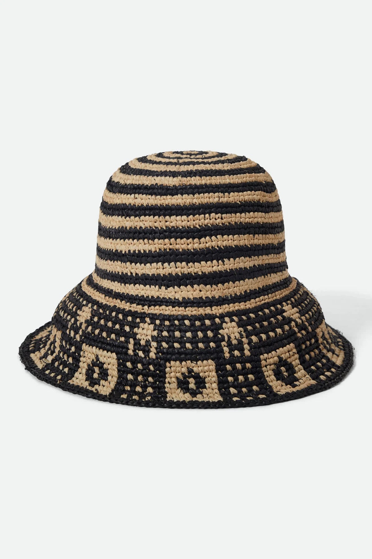 Brixton Redding Packable Straw Bucket Hat
