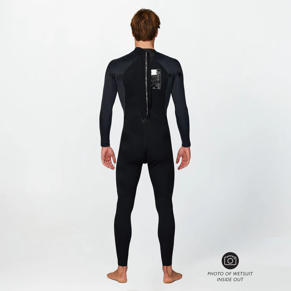 O'Neill Mens Reactor 3/2mm GBS Steamer Wetsuit