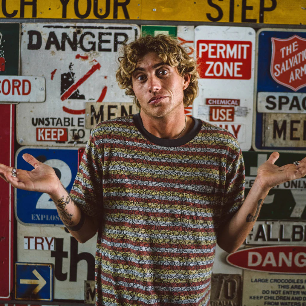 Roark Journey Jacquard Short Sleeve Tee