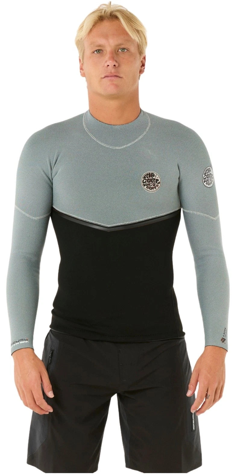 Rip Curl Mens E-Bomb 1.5mm Long Sleeve Wetsuit Jacket