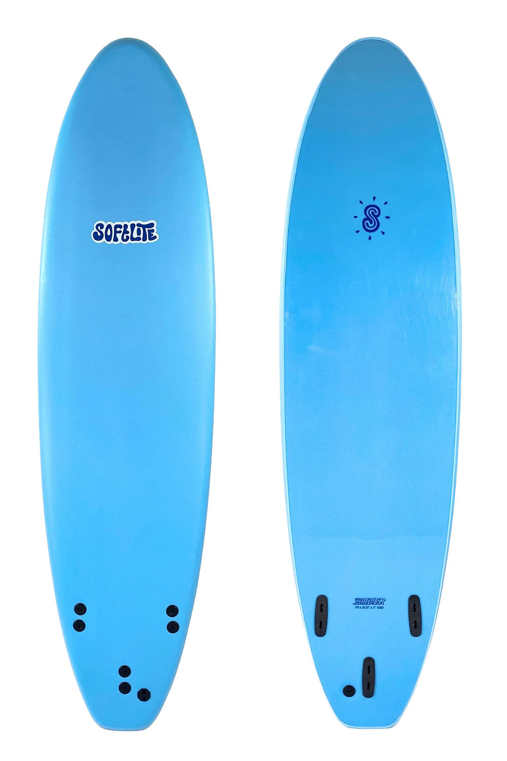 8'0 Softlite Slider Softboard - Fins Included