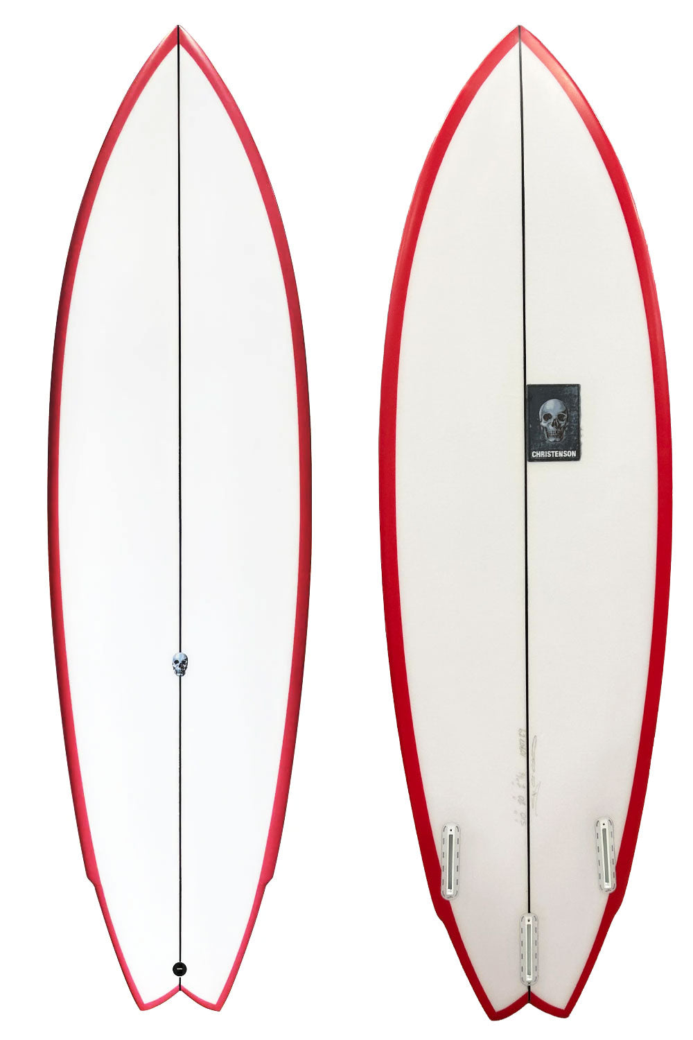 Chris Christenson Lane Splitter Swallow Tail Surfboard