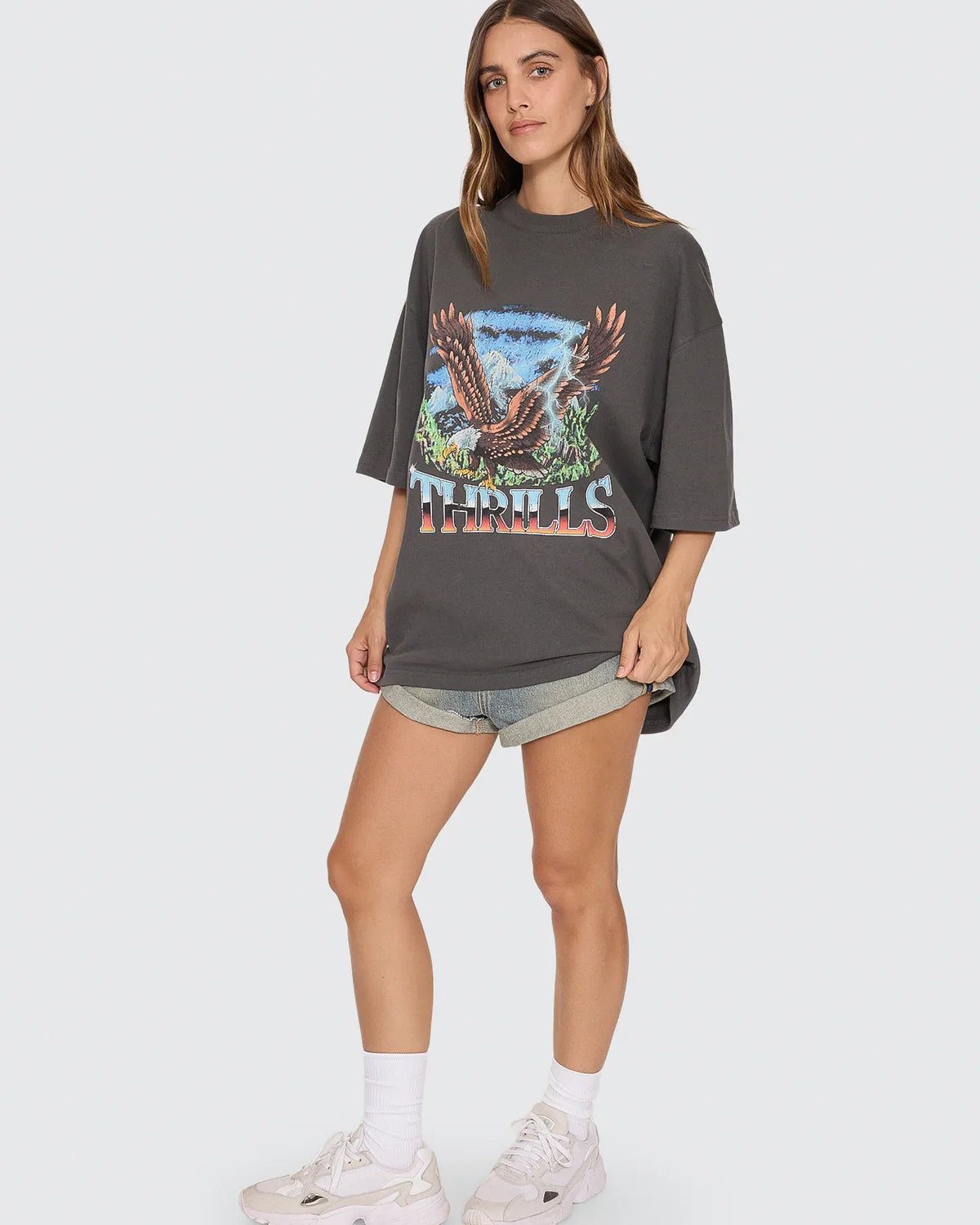 Thrills Seen & Heard Oversized Tee