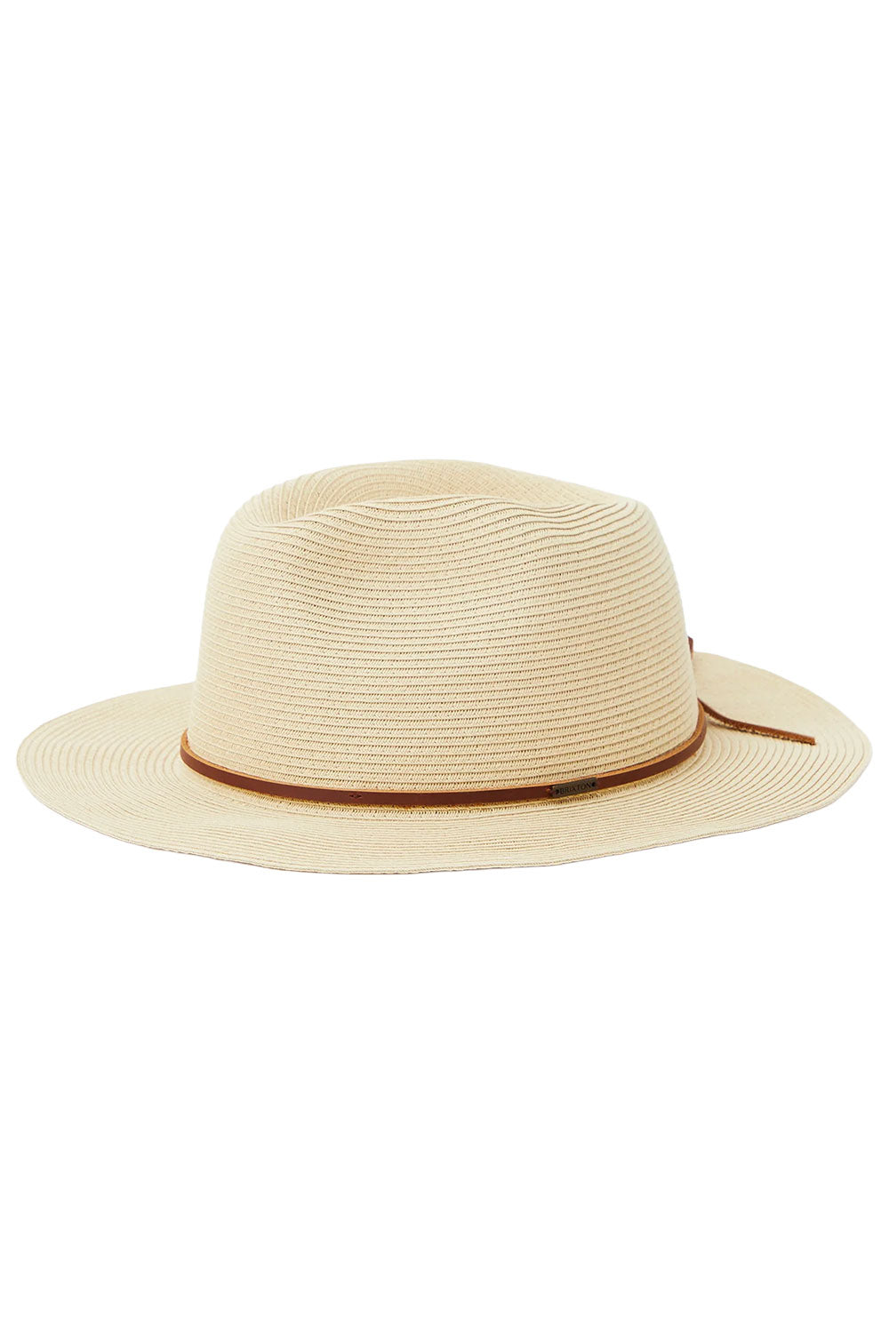 Brixton Wesley Straw Packable Fedora