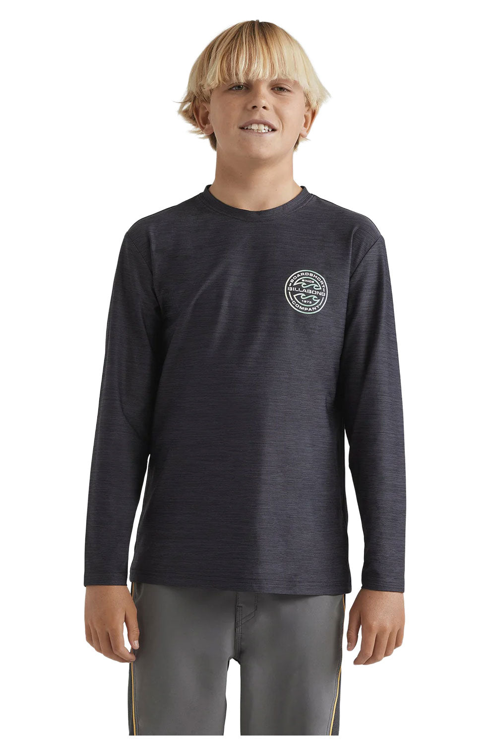 Billabong Boys 8-16 Rotor Shorline Long Sleeve Rash Vest