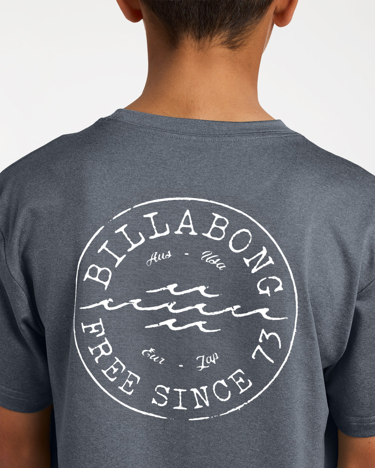 Billabong Boys 8-16 Boys Big Wave Daz UPF 50 Rashguard