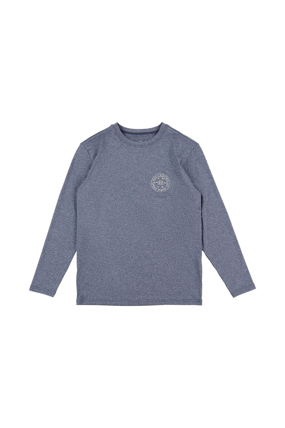 Billabong Boys 8-16 Boys Big Wave Daz UPF 50 Long Sleeve Rashguard