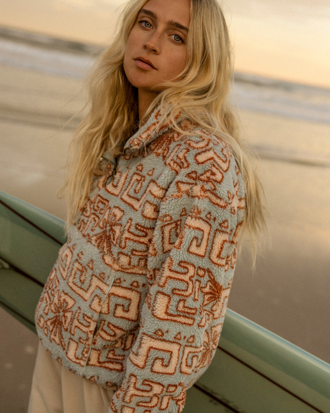 Billabong Womens Tiki Sun Half Zip | Sanbah Australia