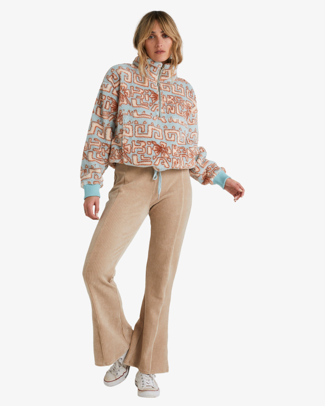 Billabong Womens Tiki Sun Half Zip | Sanbah Australia