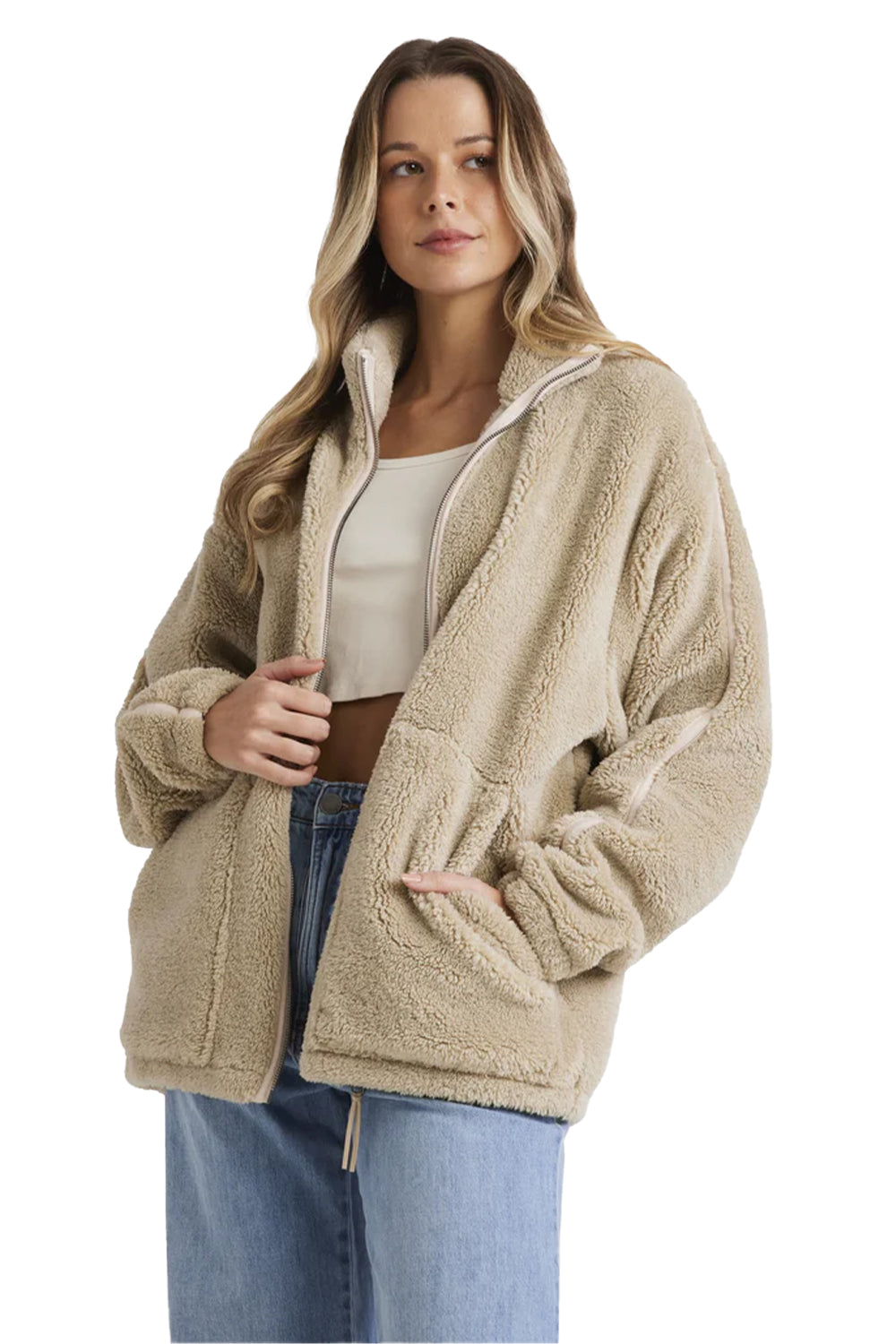 Billabong Womens Sweet Ride Zip Up Jumper