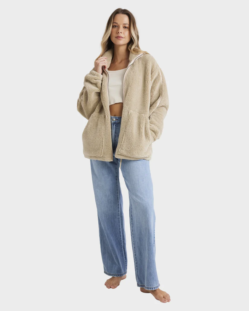 Billabong Womens Sweet Ride Zip Up Jumper