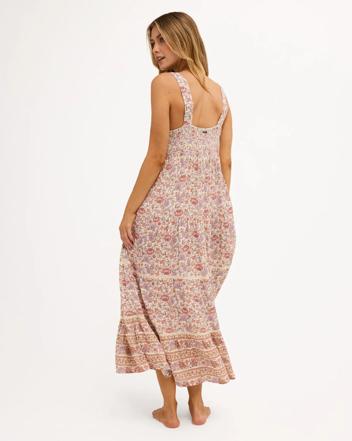 Billabong Womens Forevermore Shine On Midi Dress