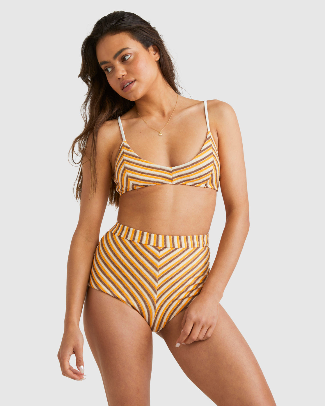 Billabong Tides Rib V Bralette Bikini Top