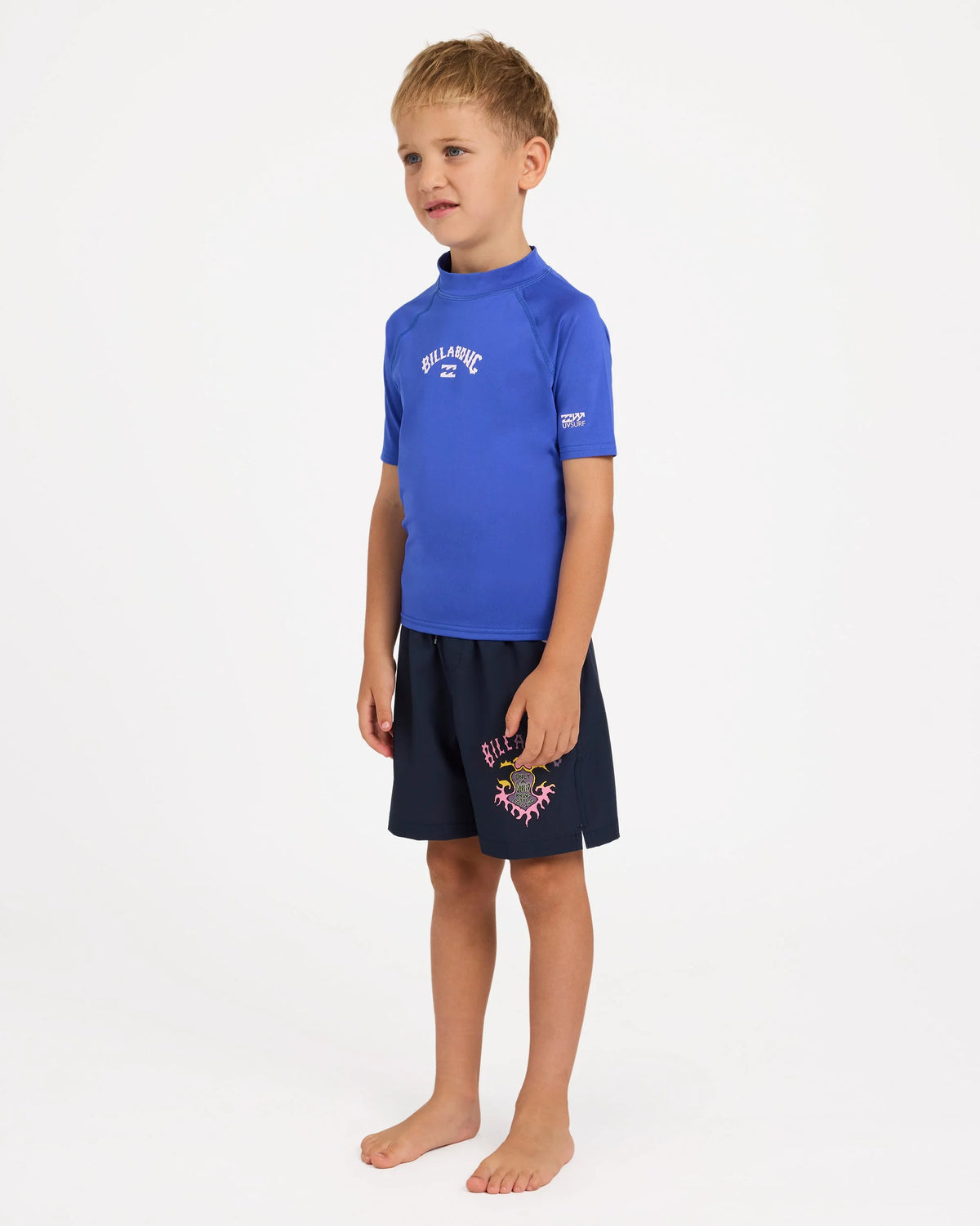 Billabong Boys 2-7 Groms All Day Arch UPF 50 Rashguard