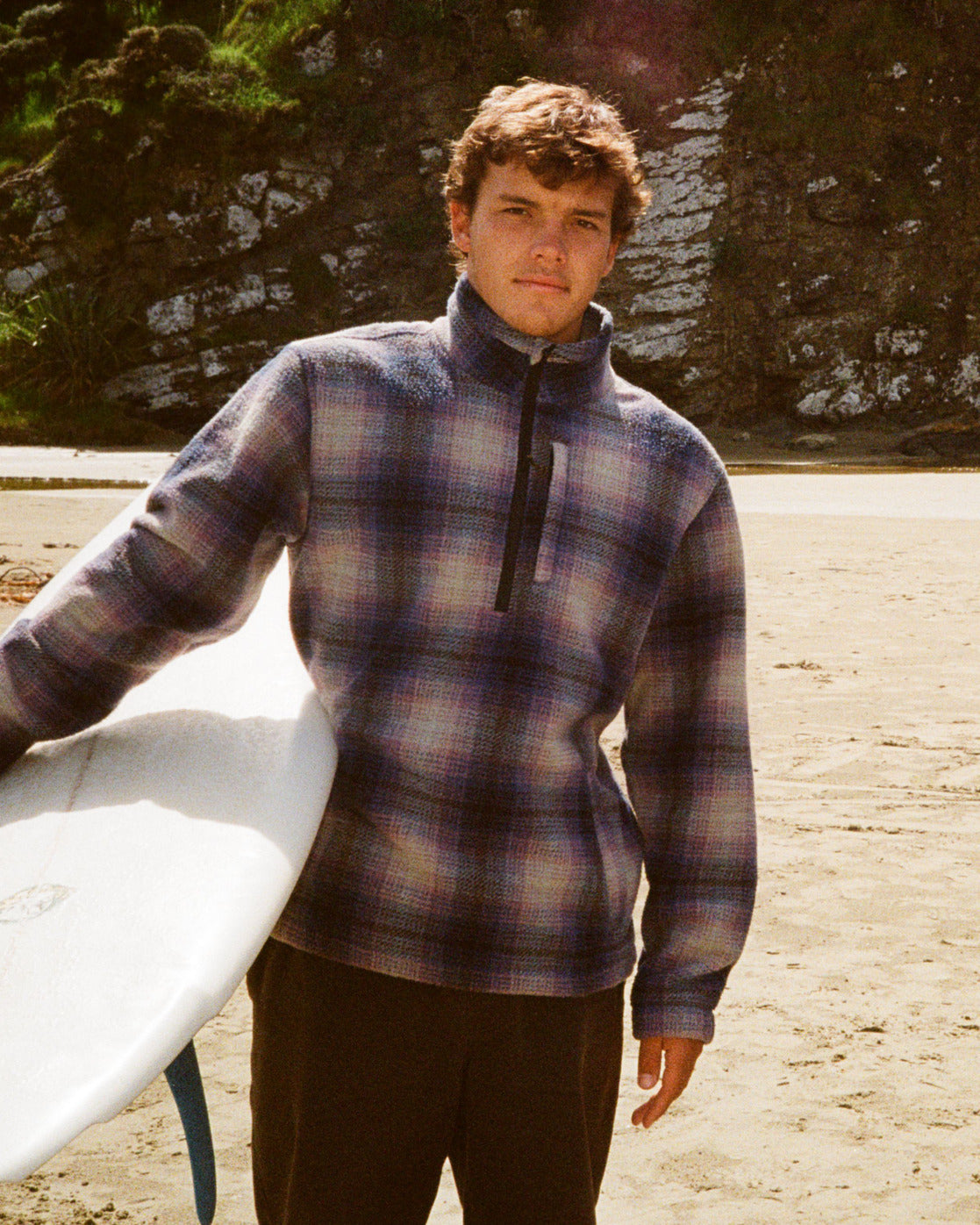 Billabong Boundary Mock Neck Pullover