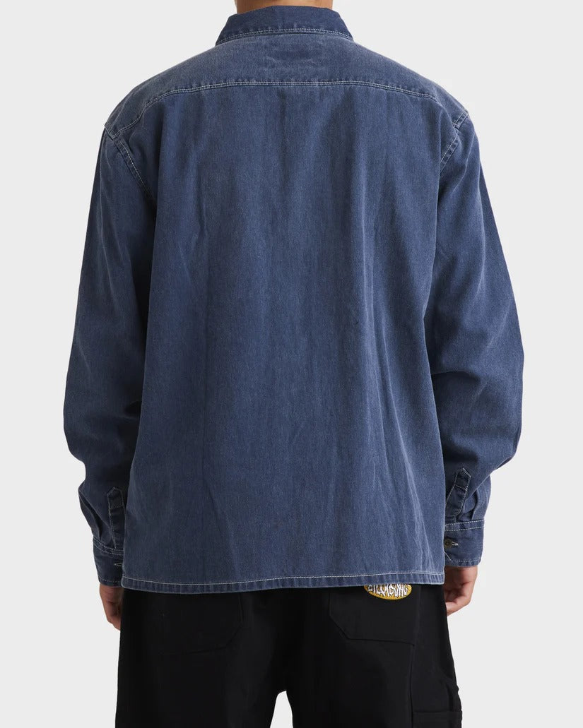 Billabong Mens Bong Years Over Long Sleeve Shirt