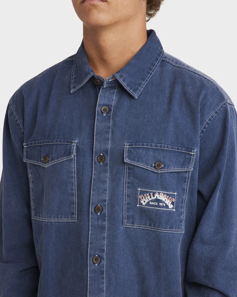 Billabong Mens Bong Years Over Long Sleeve Shirt