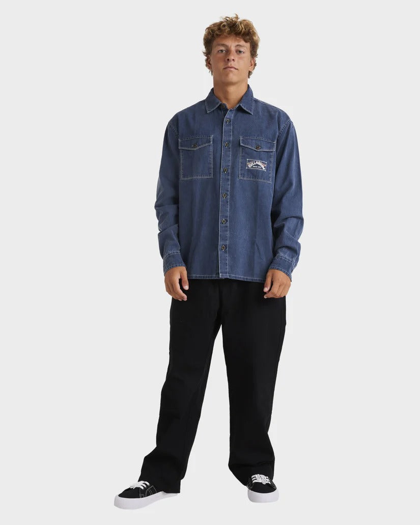 Billabong Mens Bong Years Over Long Sleeve Shirt