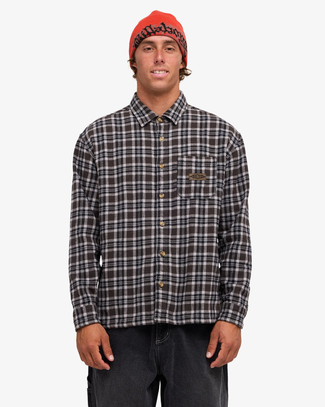 Billabong Mens Immortal Long Sleeve Flannel Shirt