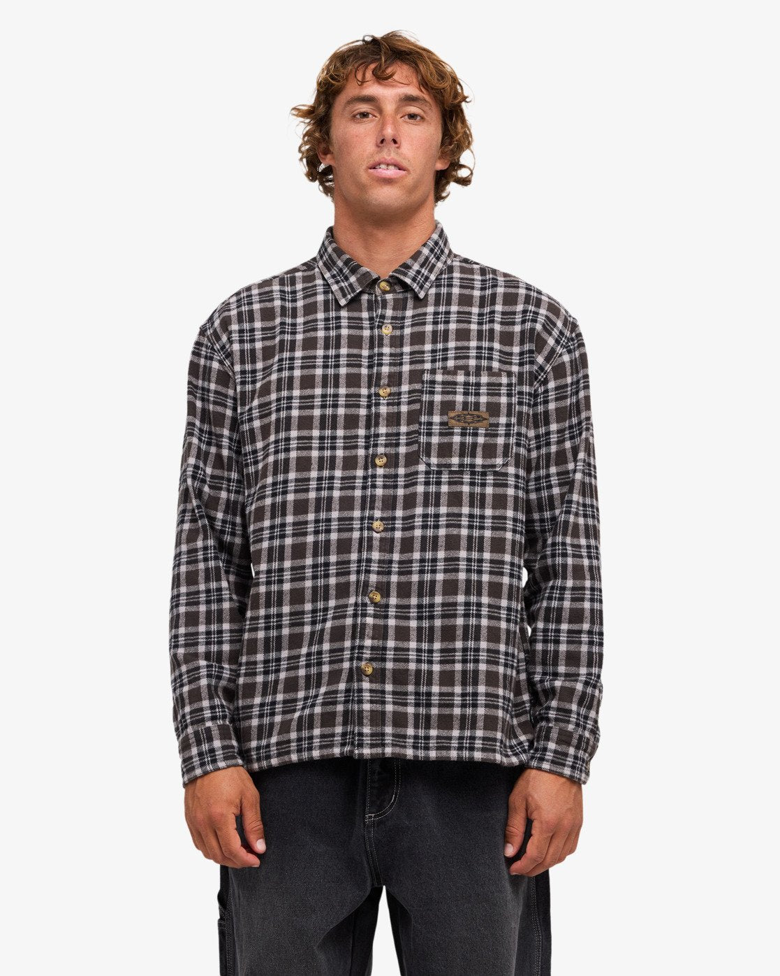 Billabong Mens Immortal Long Sleeve Flannel Shirt