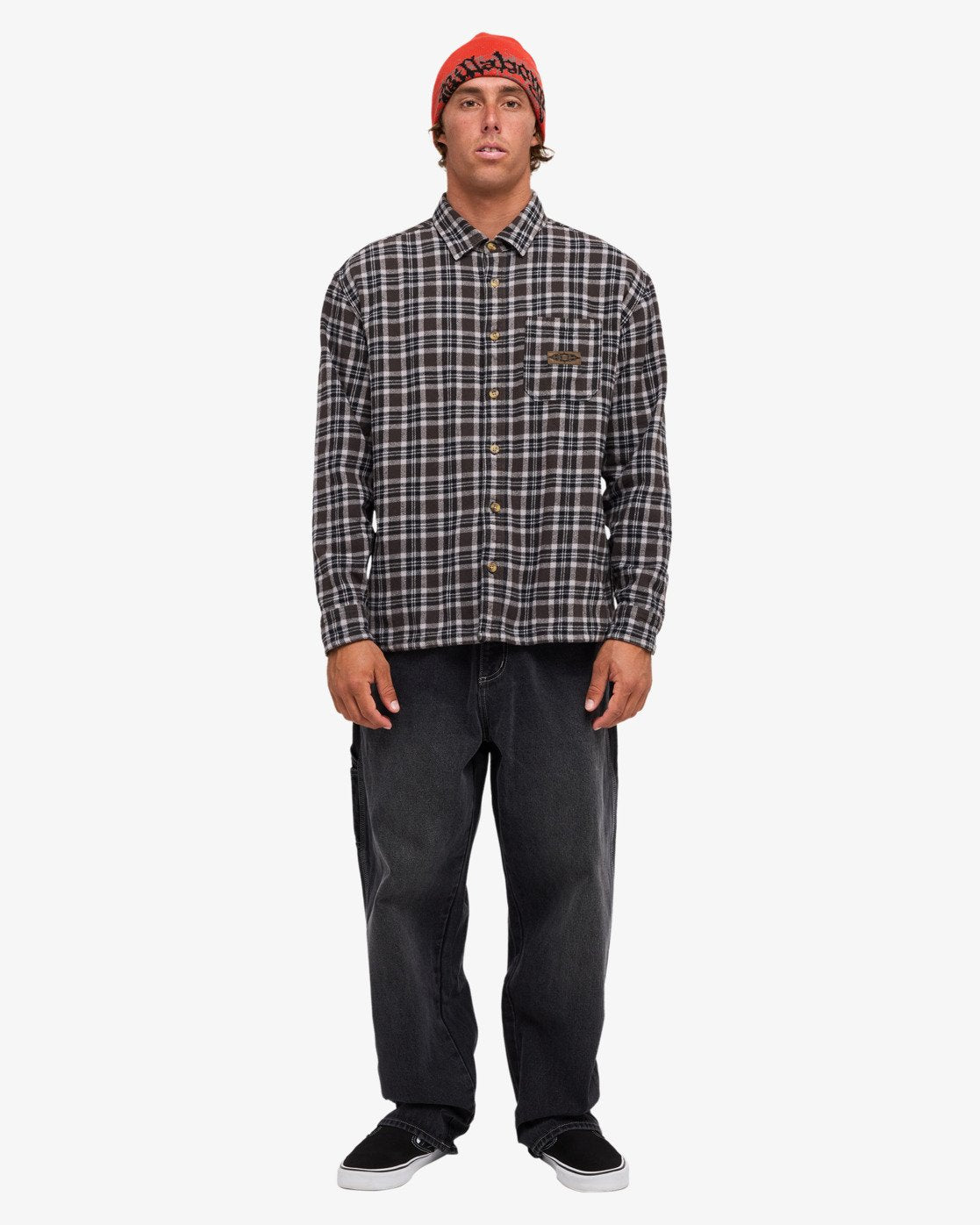 Billabong Mens Immortal Long Sleeve Flannel Shirt