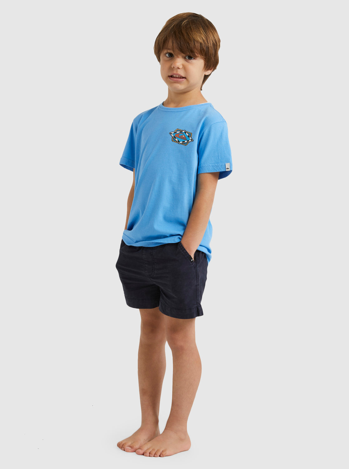Quiksilver Boys (2-7) Retro Wave T-Shirt