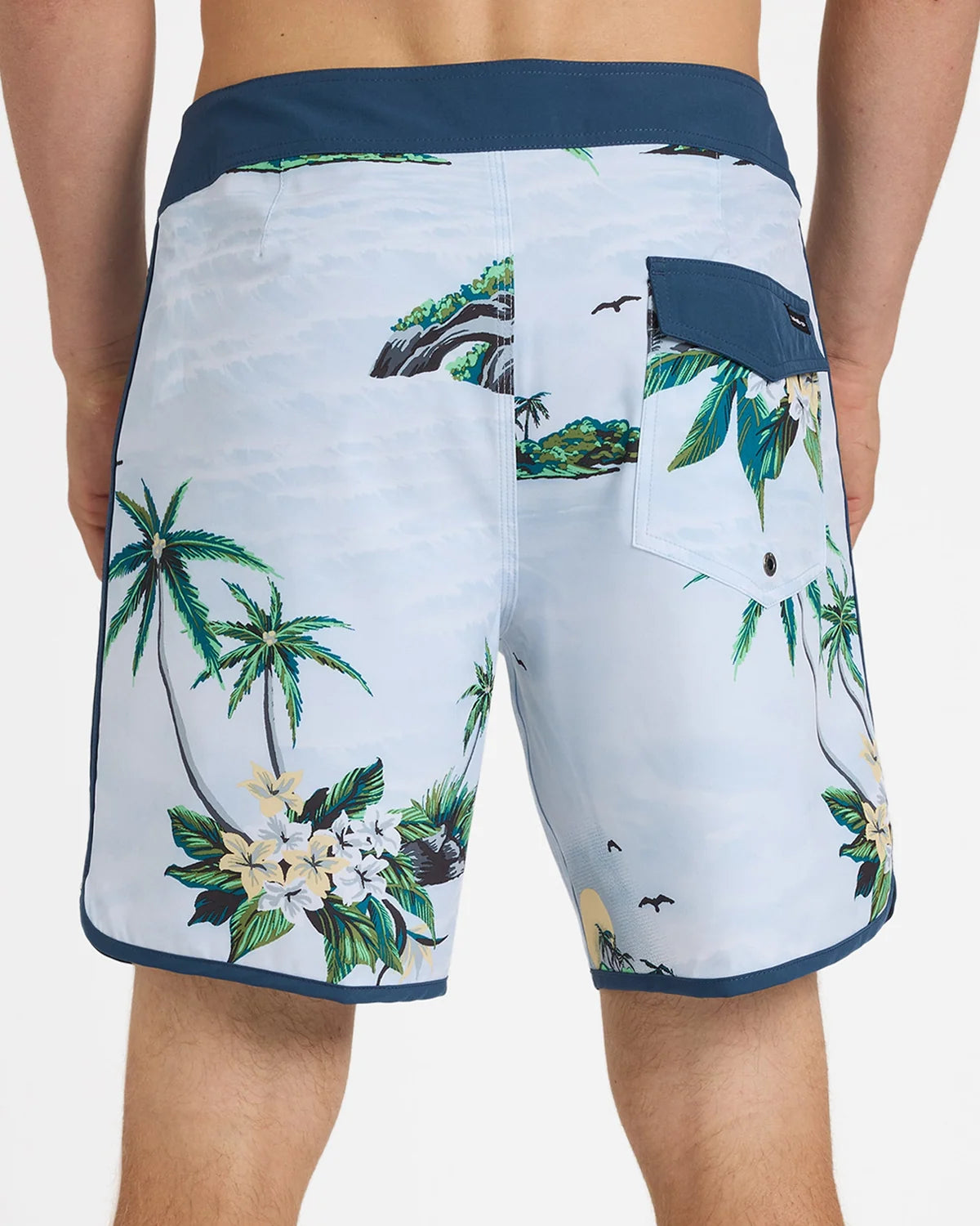 Quiksilver Mens Surfsilk Scallop 18" Boardshorts