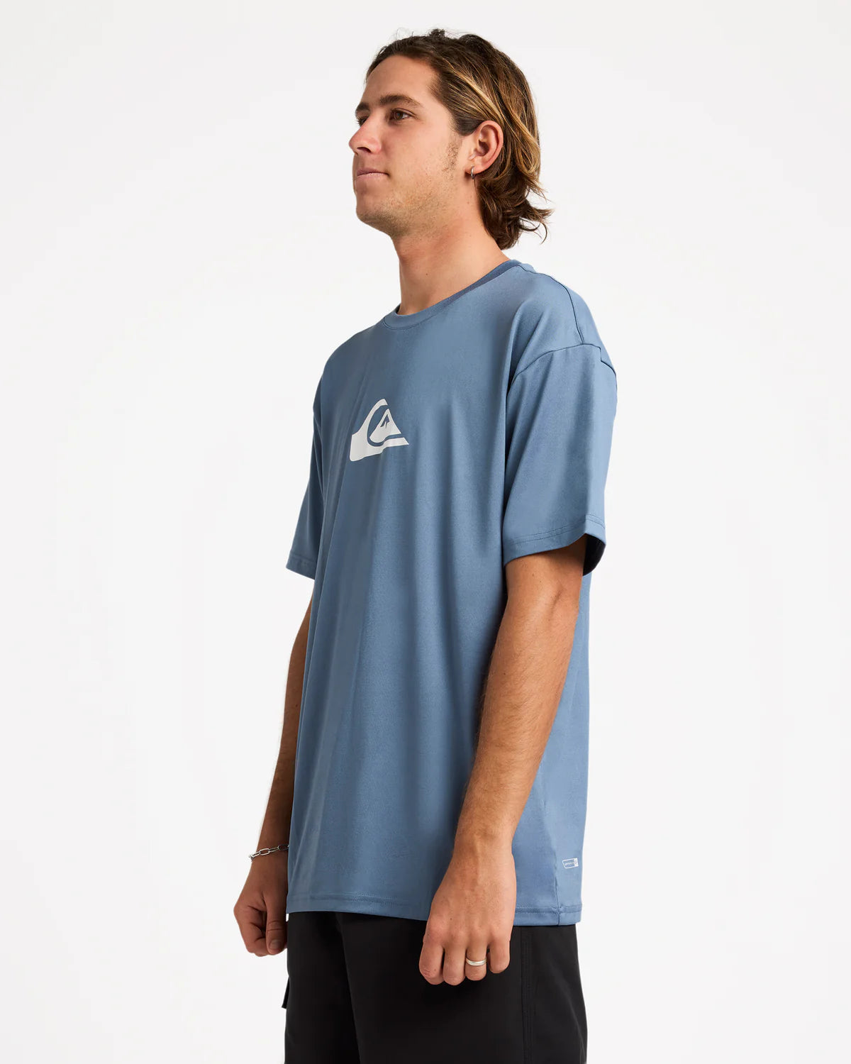 Quiksilver Mens Solid Streak Rash Shirt ID