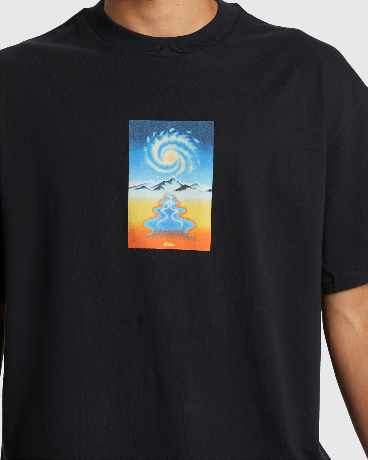 Quiksilver Mens Cosmic Vibrations Short Sleeve T-Shirt