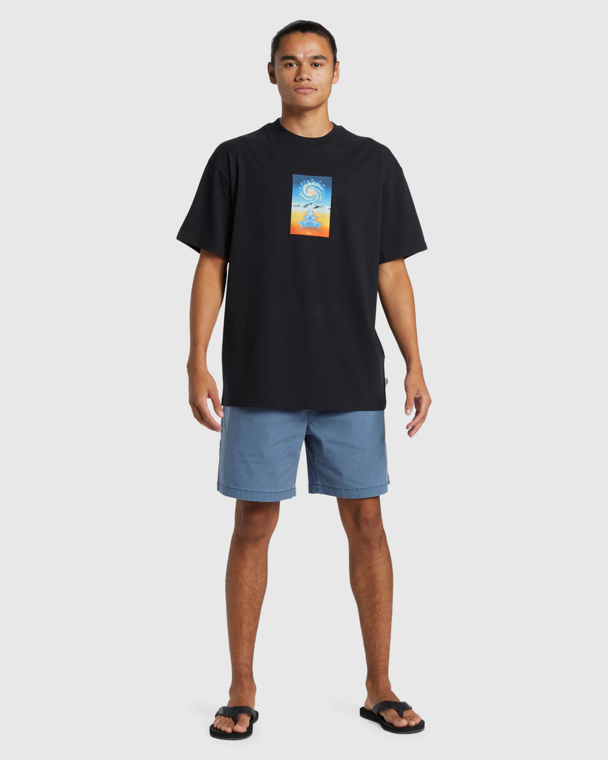 Quiksilver Mens Cosmic Vibrations Short Sleeve T-Shirt