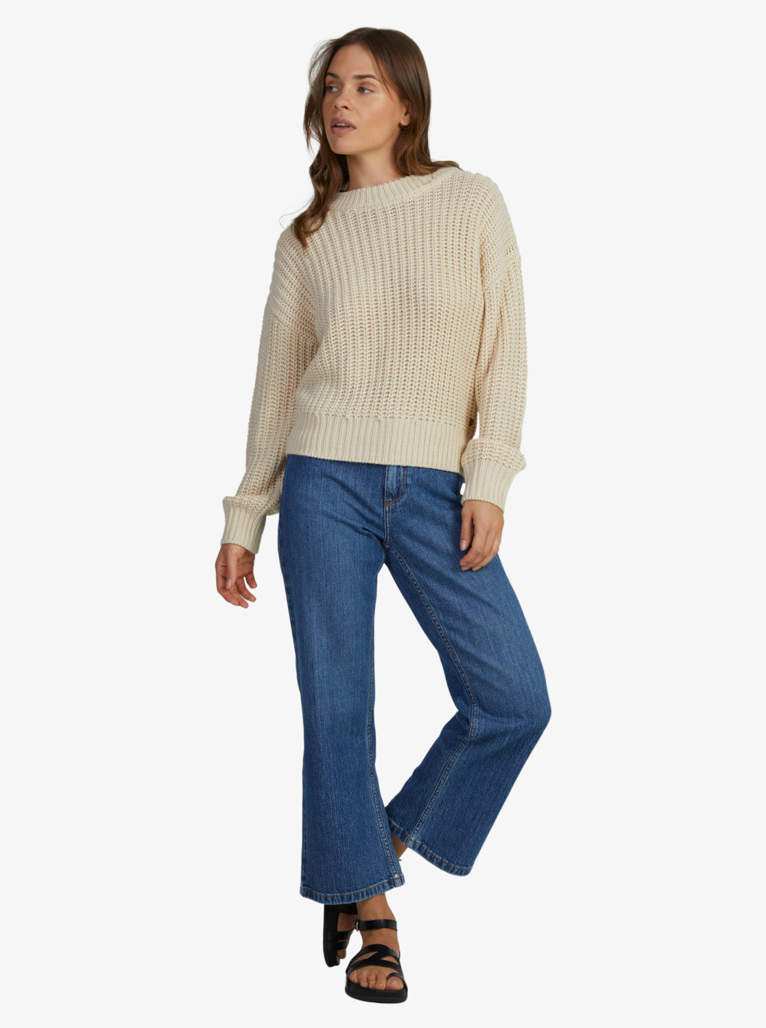 ROXY Womens Coming Home Long Sleeve Jumper